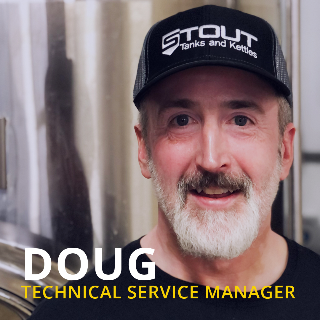 photo of Doug, the Technical Services manager at Stout Tanks and Kettles