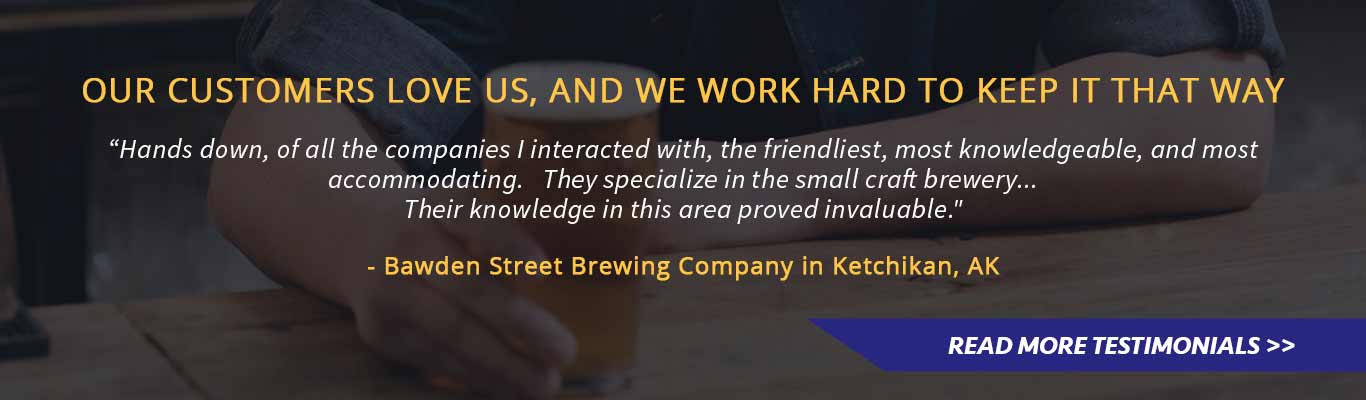 Commercial brewers and home brewers love Stout Tanks and Kettles brewing equipment