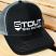 Stout Tanks and Kettles swag trucker hat - black with charcoal mesh