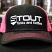 Stout Tanks and Kettles swag trucker hat - Pink Mesh - Front View