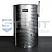 150 Liter (40 gallon) stainless steel wine tank - front view