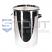 75 liter stainless steel drum with ring clamp lid