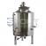 Front view of a dome top electric 3 bbl brew kettle used in nano breweries