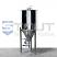 15 Gallon Conical Fermenter (with Cooling Coil) CF15TW-COIL - Front view