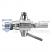 3/8 inch male NPT perlick style sample valve used with brewing equipment