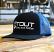 Stout Tanks and Kettles swag trucker hat - blue mesh - front view