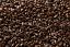 up close view of Briess chocolate malt used for brewing stout and porter beers