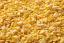 up close view of Briess Yellow Corn Flakes used for brewing beer