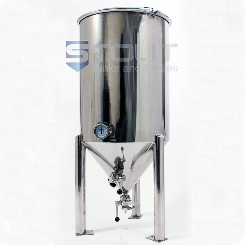 55 Gallon Conical Fermenter, Beer Brewing Equipment