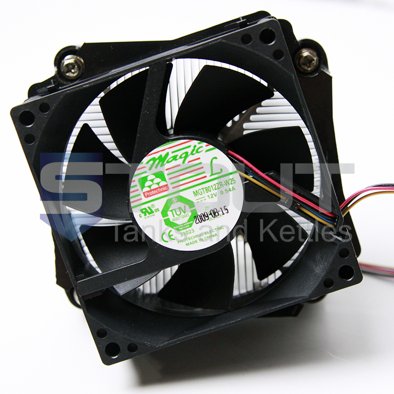 Hover Savant tilbede Heat Sink and Fan | Stout Tanks & Kettles Brew Equipment