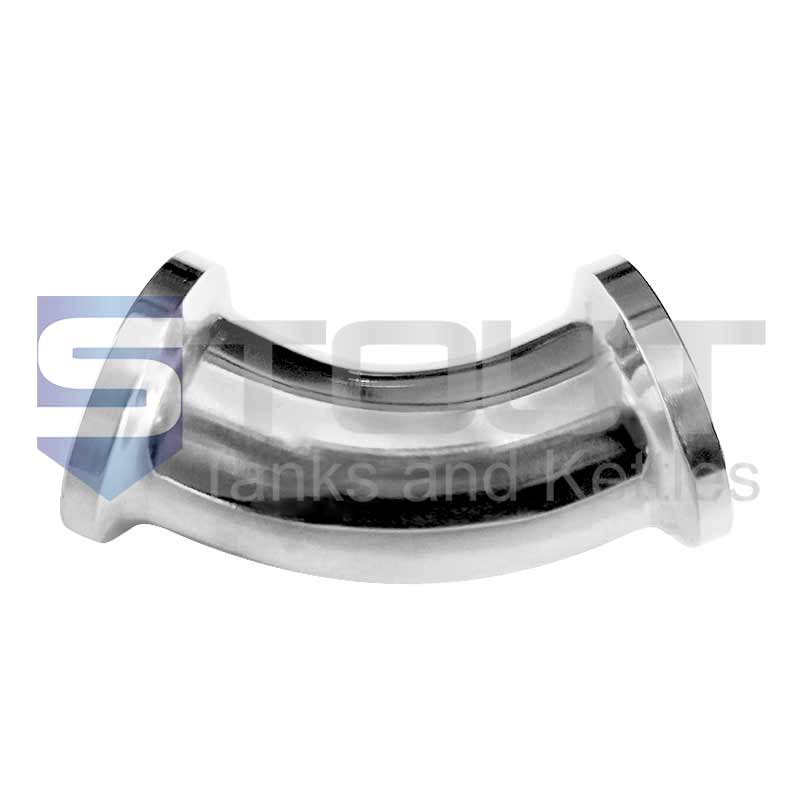 45 Degree Elbow (1/2" Tri Clamp, 316SS)