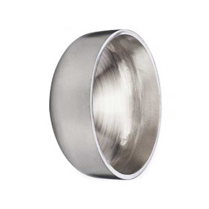 Photo of a stainless steel 3" End Cap, Butt Weld (304SS)