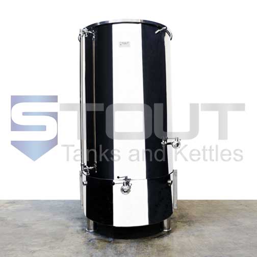 7 BBL Hot Liquor Tank with Bottom Heat Shield (Direct Fire)