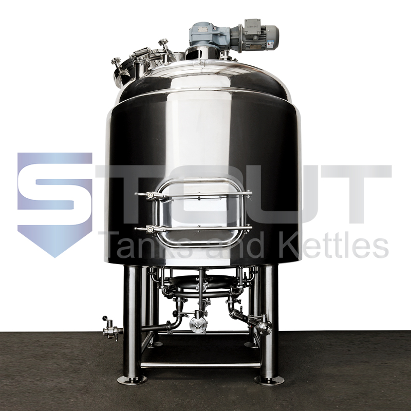 TOP SELLER!! - 7 BBL Mash Tun (with Rakes and Plows) - Right Side Orientation