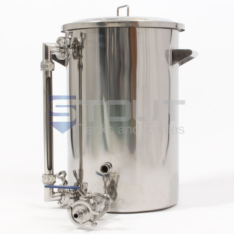 **CLEARANCE** 9 Gallon Hot Liquor Tank - with Sight Glass and Element Port (Electric) - WAS $454
