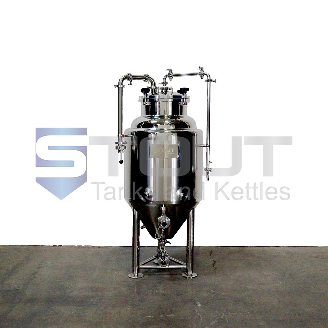 *NEW PRODUCT* 1 BBL Jacketed Fermenter (with Blowoff Pipe) - Great for Dry Hopping!
