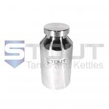 1 Liter Stainless Steel Container | Screw-on Lid (316SS)