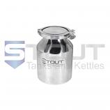 3 Liter Stainless Steel Container | Tri Clamp Lid (316SS)