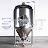 TOP SELLER!! - 3 BBL Fermenter / Unitank  (Jacketed with Side Manway)