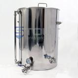 75 Gallon Brew Kettle - with Tangential Inlet, Sight Glass (Direct Fire)
