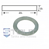 Replacement Silicone Gasket for 1.5" Inline Sight Glass