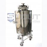 4 BBL Brite Tank with Wheels (Non-Jacketed)