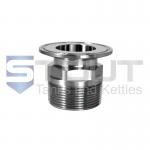 Male NPT Adapter | 2" Tri Clamp x 1.5" (304SS)