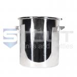 50 Liter (13 Gal) Stainless Drum | Ring Clamp Lid (316SS) - HURRY.. LAST ONE!
